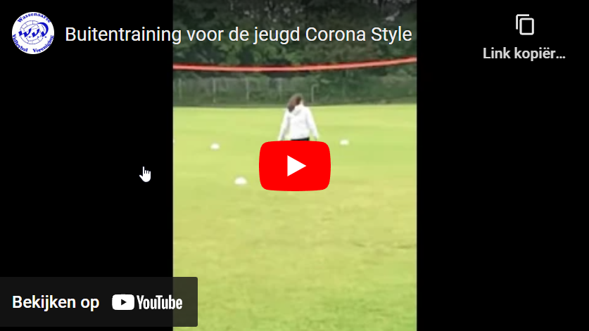 Buitentraining jeugd