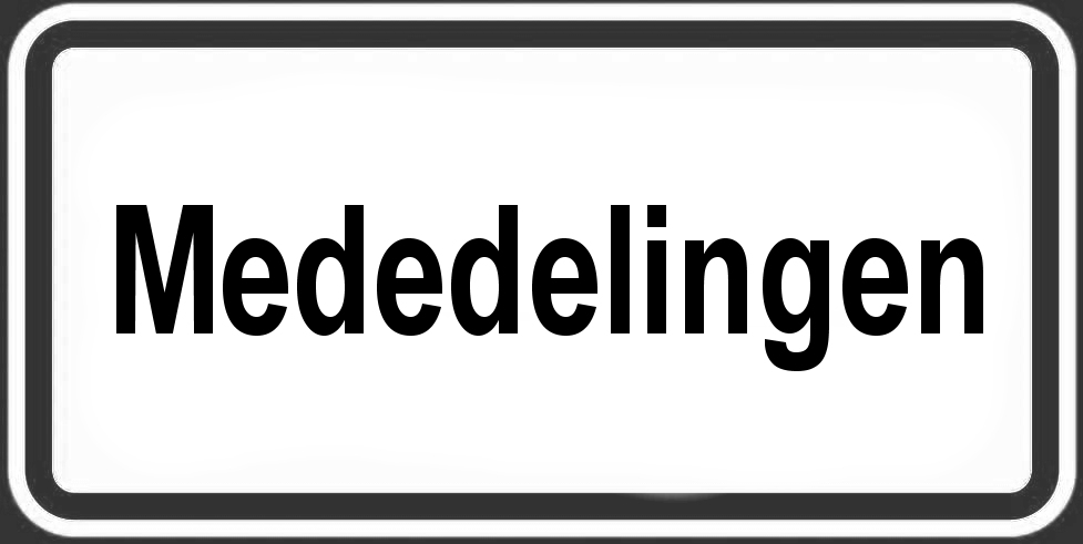Mededelingen